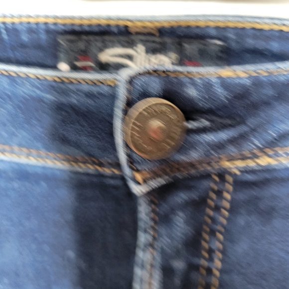 SILVER Avery Slim Boot Cut Jeans 33/37 - Picture 3 of 6